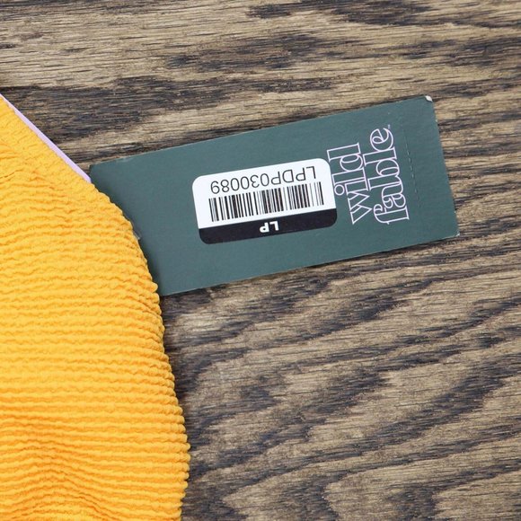 NWT Wild Fable Womens Cut Out One Piece Swimsuit PID-G84930 L Orange & Pink - Picture 4 of 5